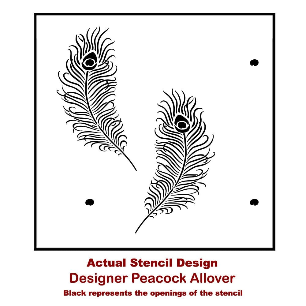 Peacock-Feather-Stencil-Allover-feather-stencils-Actual