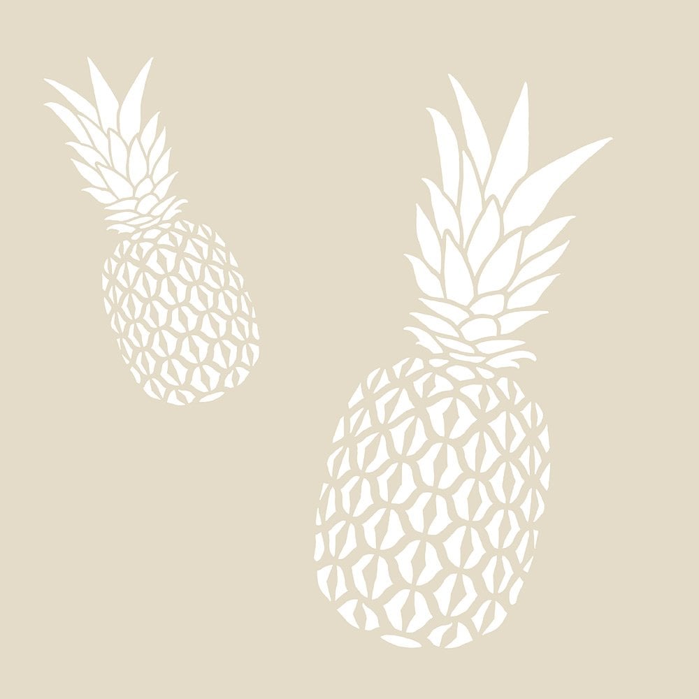 Pineapples stencils