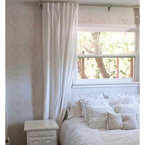 Rachels-Garden-Stenciled-bedroom