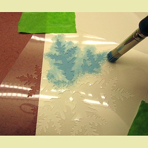 Snowflakes-stencil