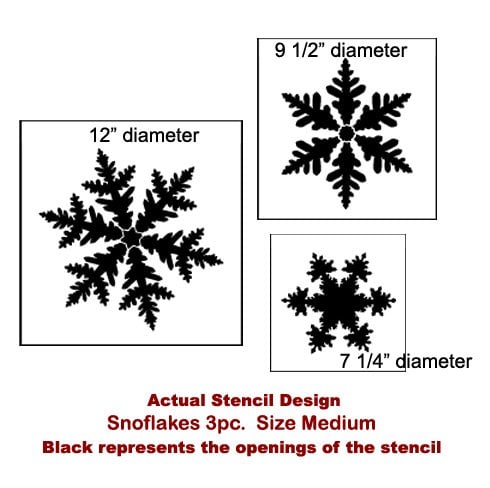 Snowflakes-stencil