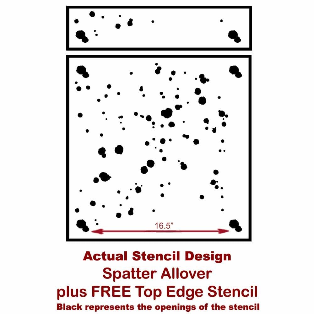 Spatter-Stencil-Design-Dots-Wall-Pattern-Actual