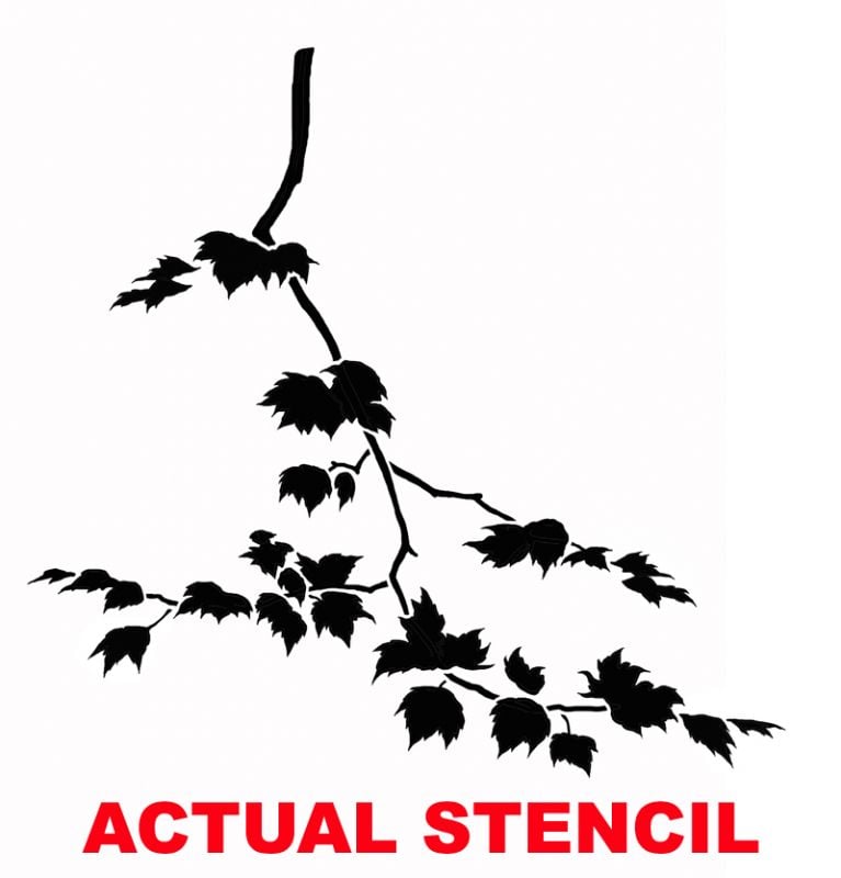 branch stencils