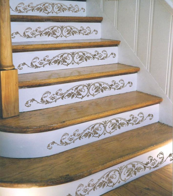 stair stencil