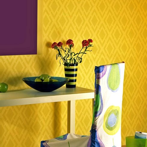 Stencil pattern modern