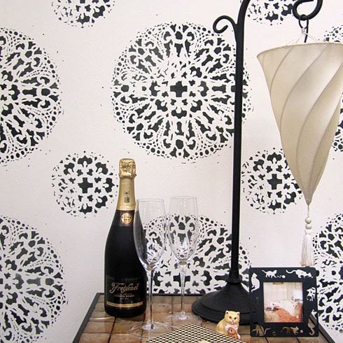 stencil wall design