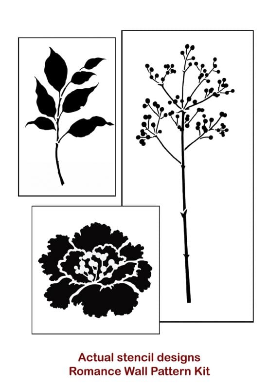 flower stencil kit