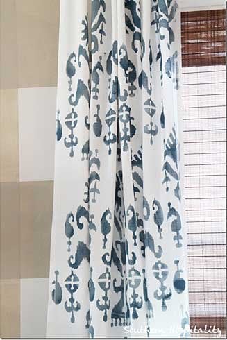 Stenciled-curtains-Ikat-Samarkand