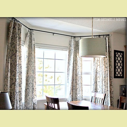 Stenciled-curtains-damask