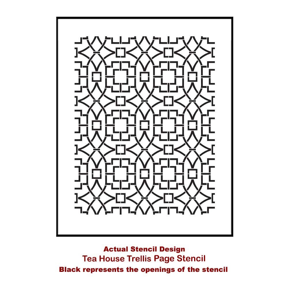 Tea-house-trellis-medium-card-template-stencil