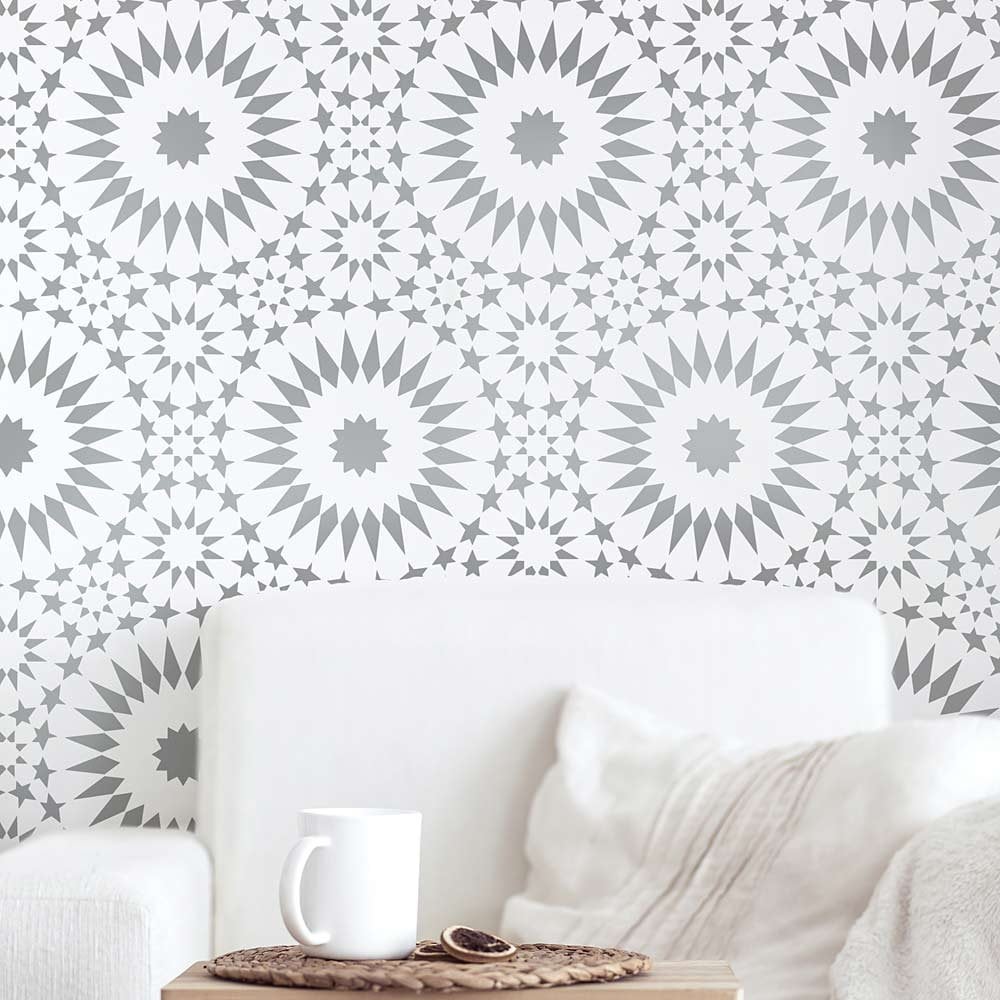 Tile stencils tiles designs wall stencils