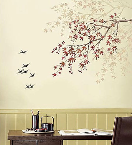 Japanese Maple Branch Stencil