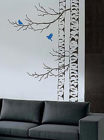 Large tree stencil