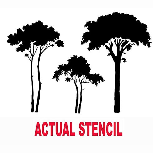 tree stencils