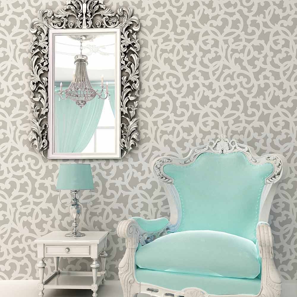 Venetian-Scroll-stencil-for-walls