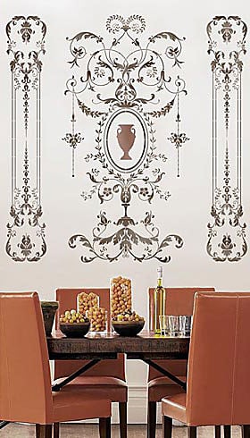 Versailles Side Panel Stencil - Large - Factory Second