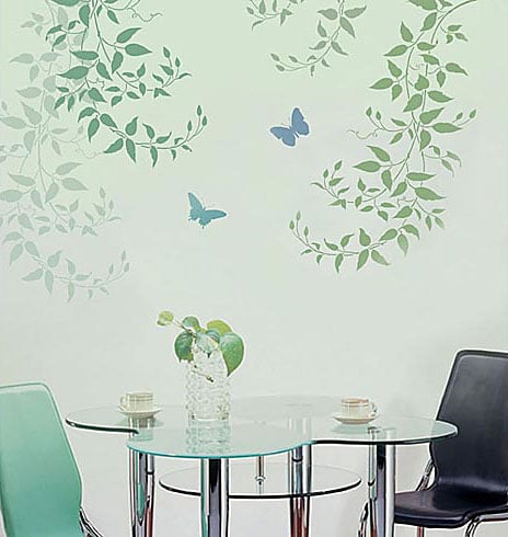 Wall-Stencil-Vine