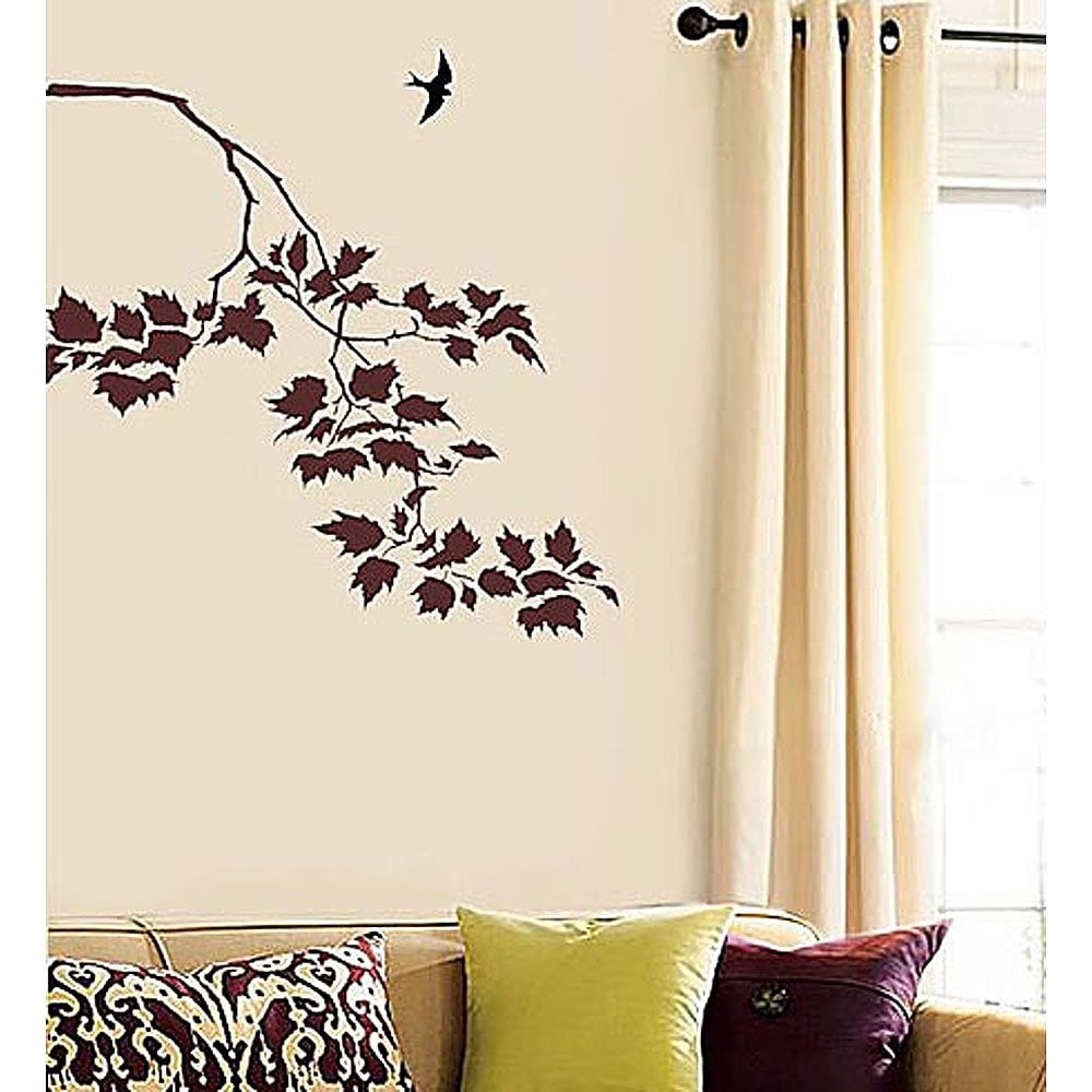 Wall art Stencil Weeping Tree Branch