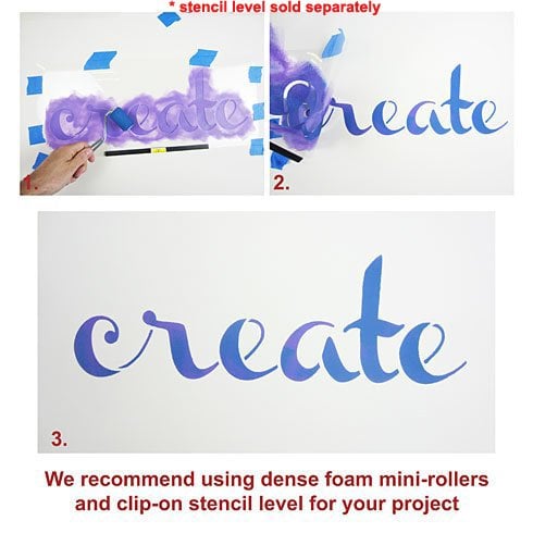 Wall-quotes-stenciling-create