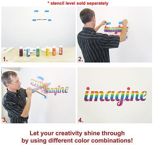 Wall-quotes-words-stencils-imagine