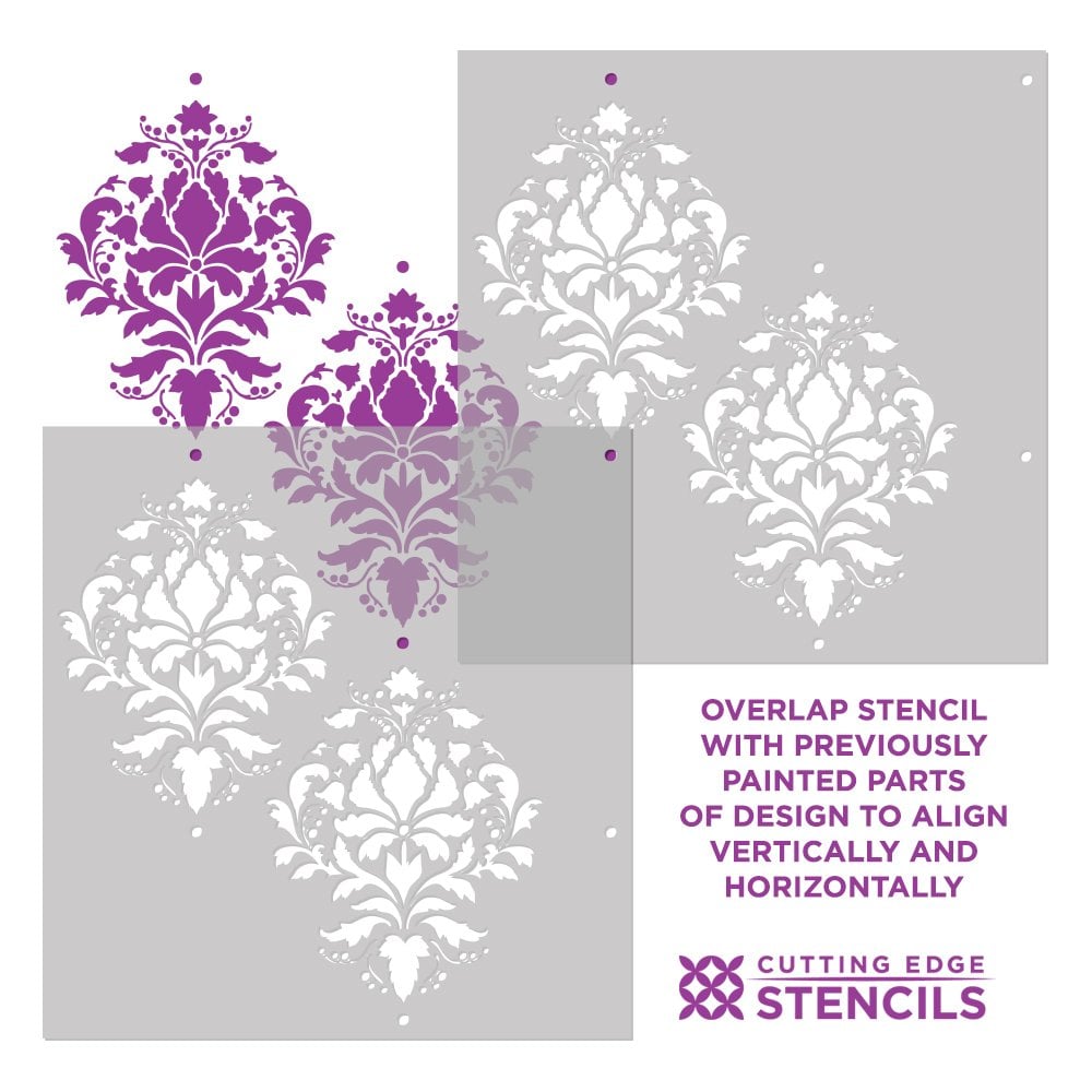 Wild-Berry-Damask-stenciling-instructions