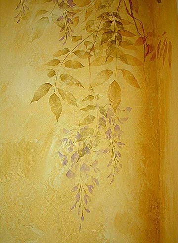 wisteria stencil