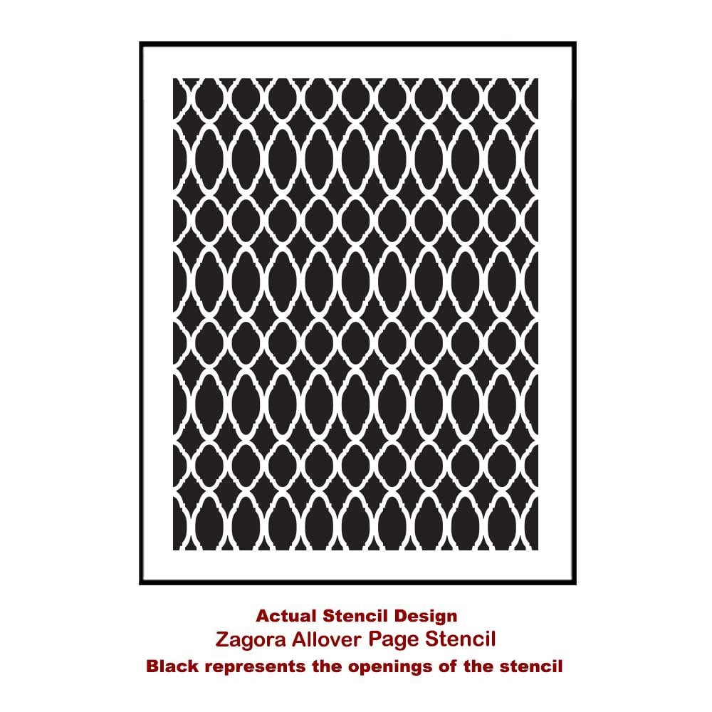 Zagora-allover-medium-card-template-stencil