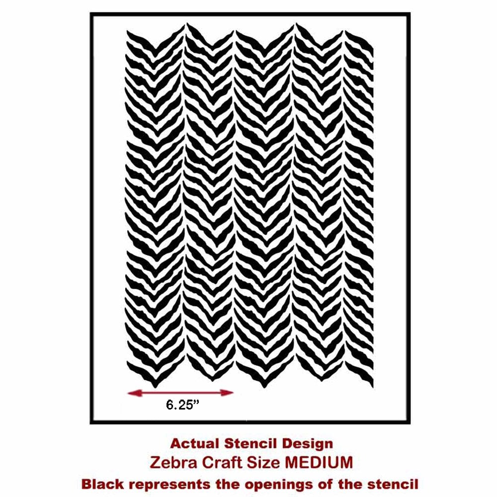 Zebra-medium-craft-furniture-stencil