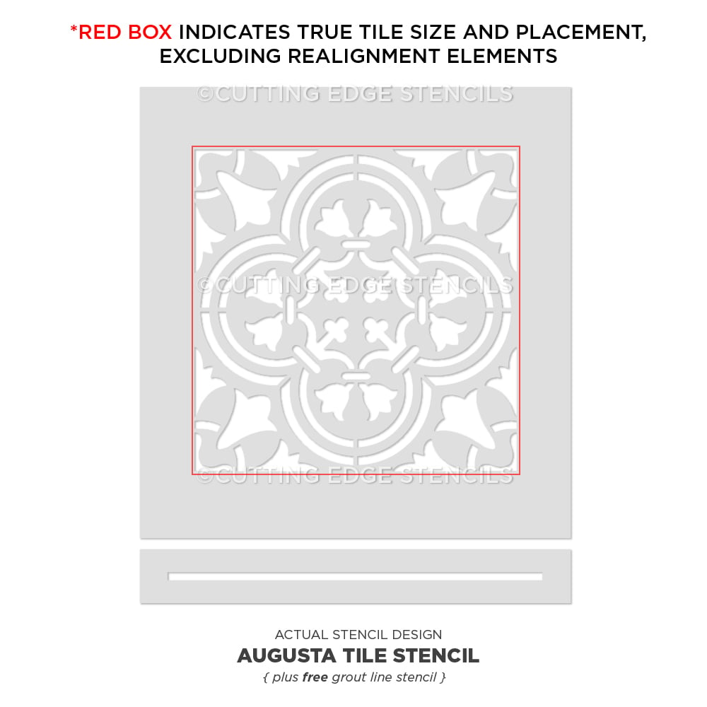 new red box augusta stencil registration