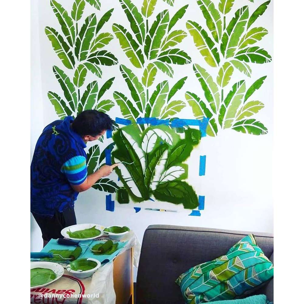 how to stencil tropical stencils