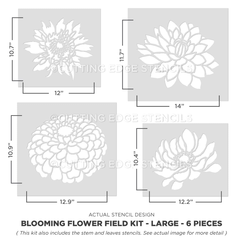 flower stencils