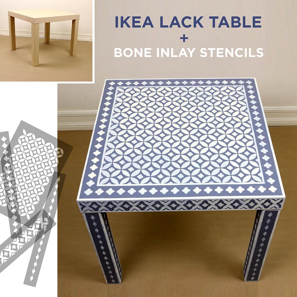 furniture stencil table