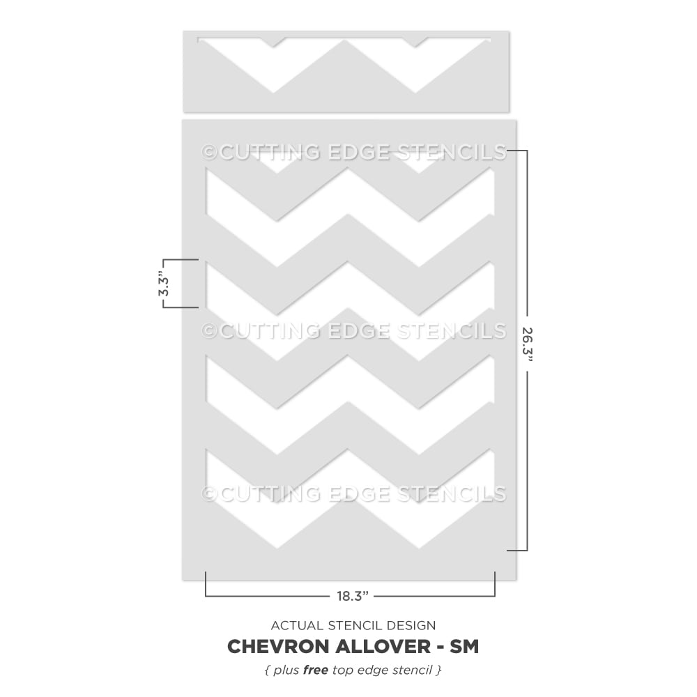 chevron stencil