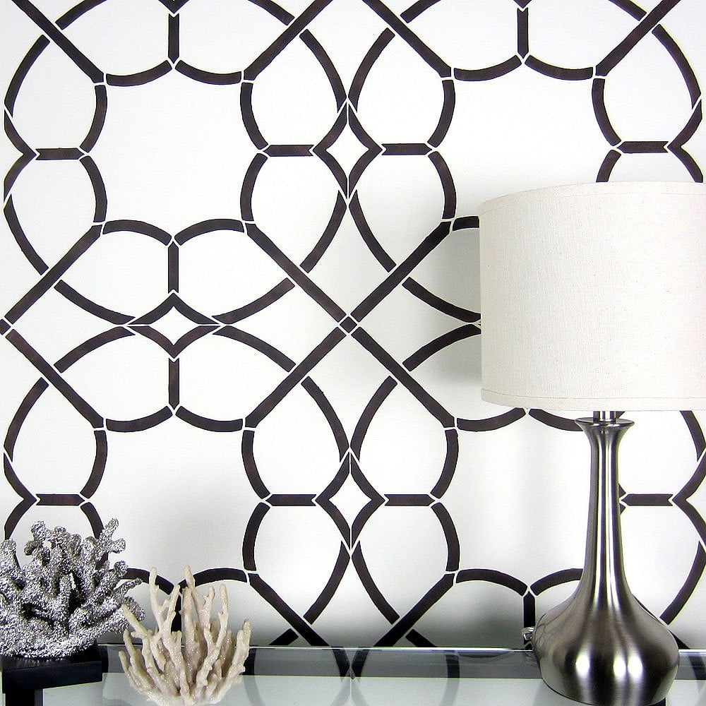 coco-trellis-wall-stencil-pattern-DIY-decor