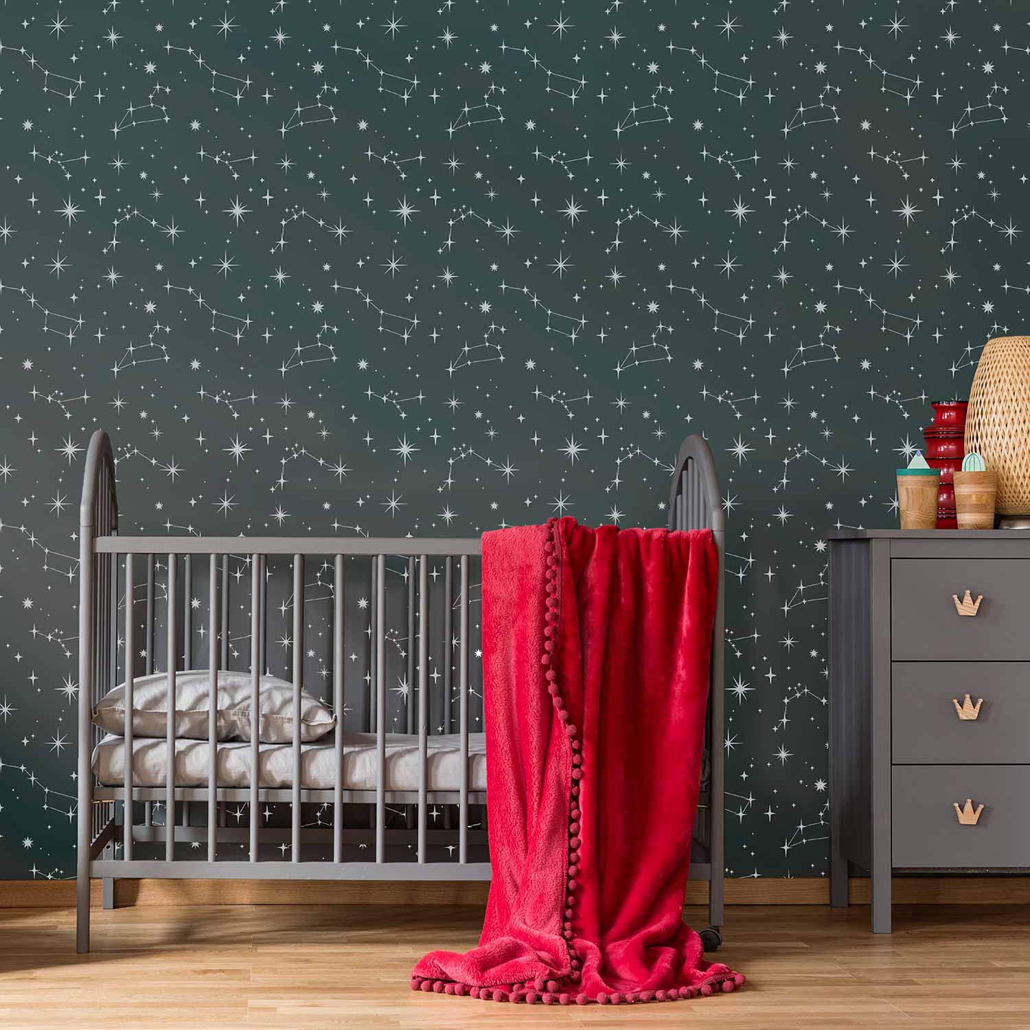 constellation nursery stencil