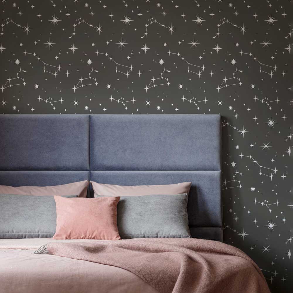 Constellations stencil for walls star stenciling