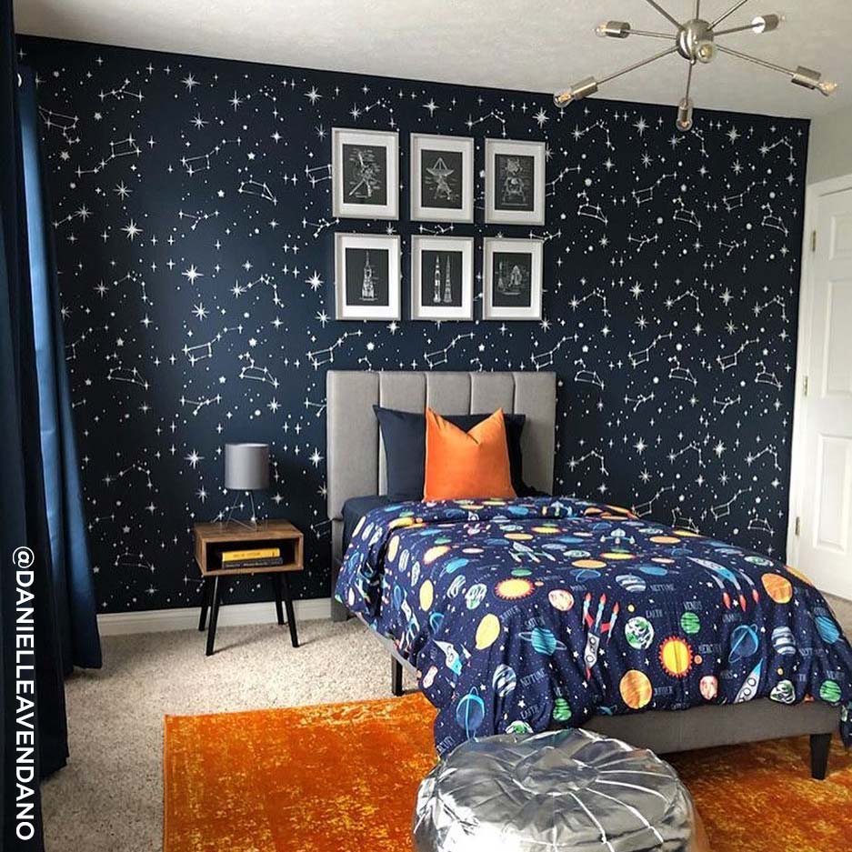 Constellations Wall Stencil