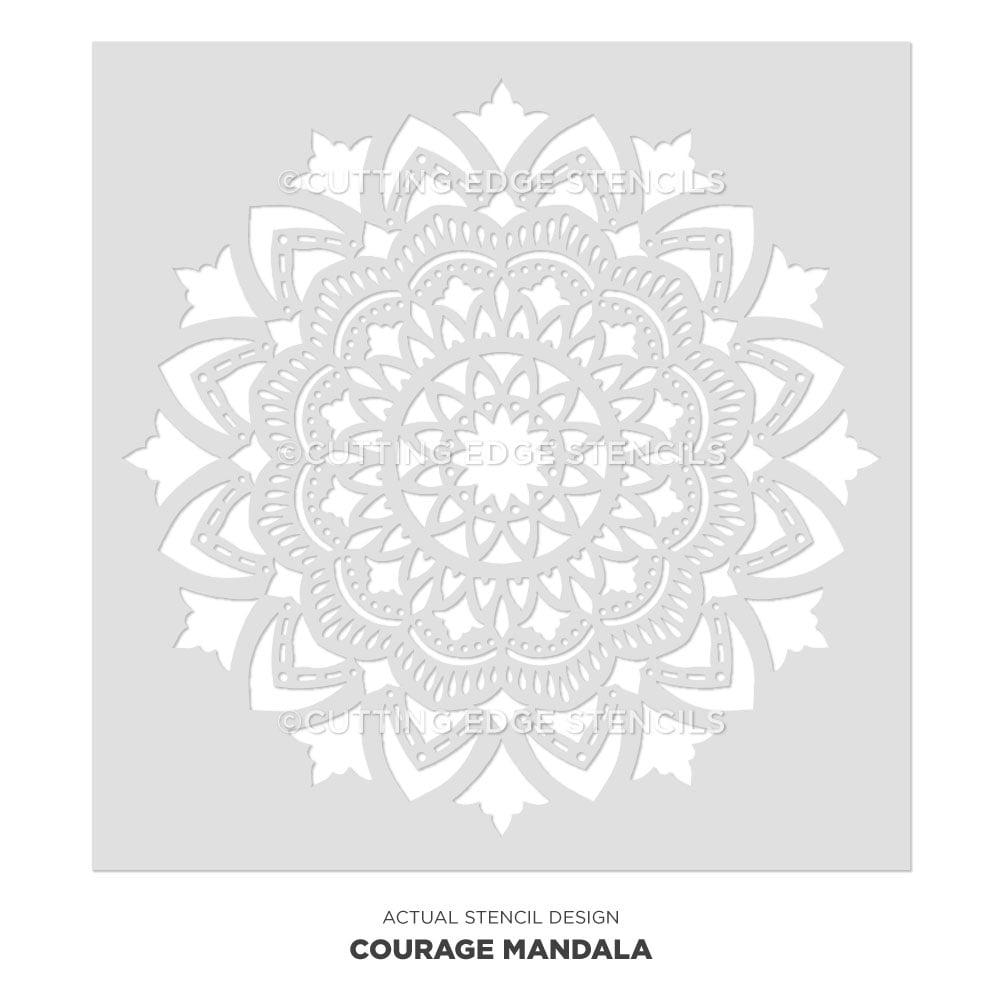 mandala stencil