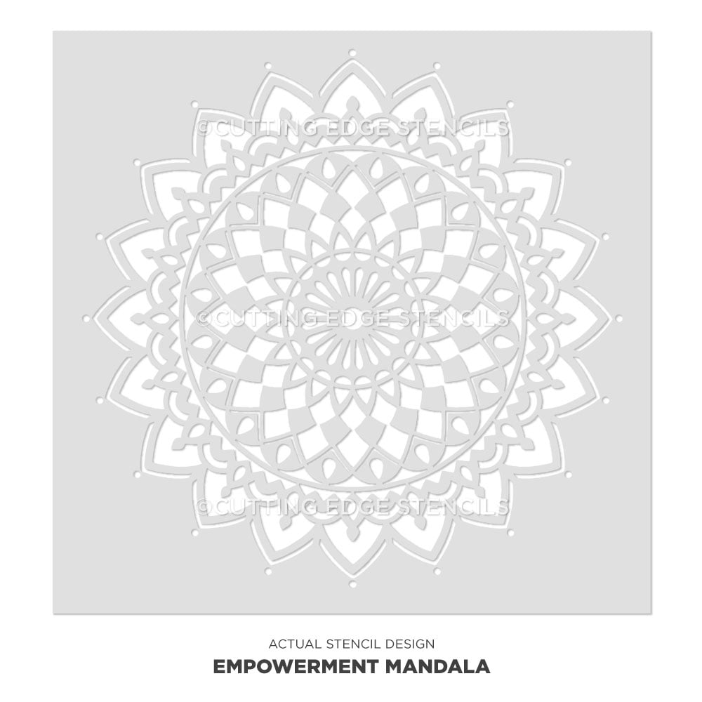 mandala stencils