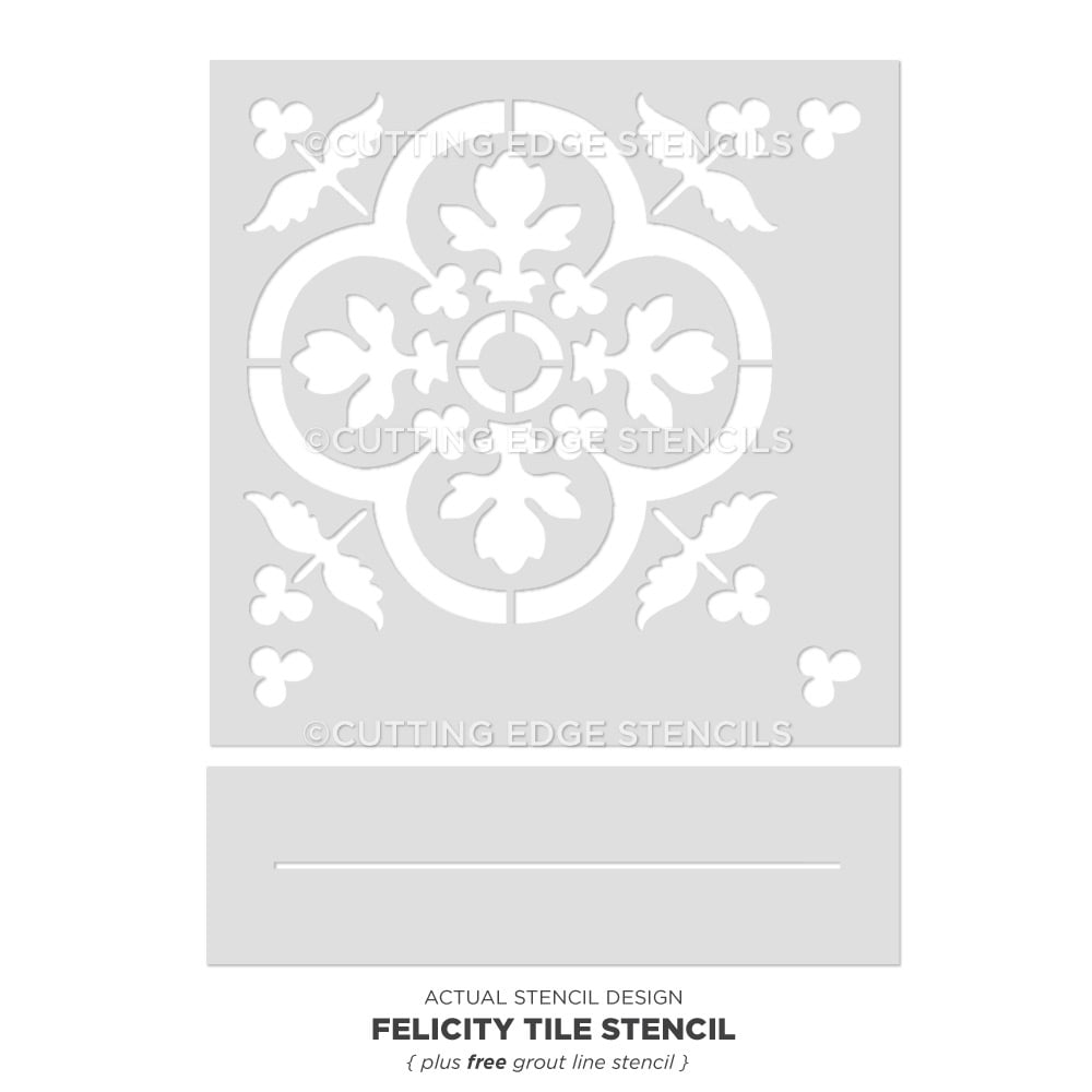 Felicity-Tile-Painted-Floor-Stencil-Actual