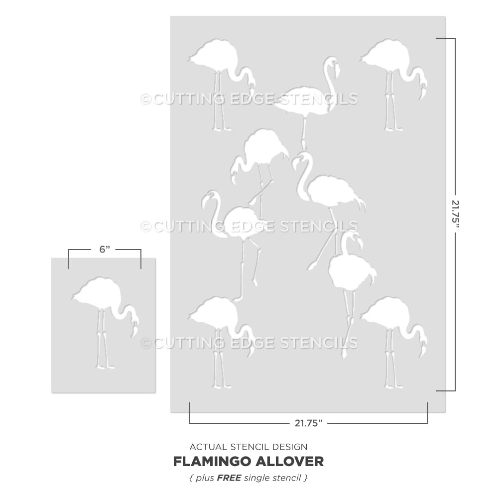 Flamingo Wallpaper Design Tropical Wall Pattern DIY tropical home decor trendy wall design