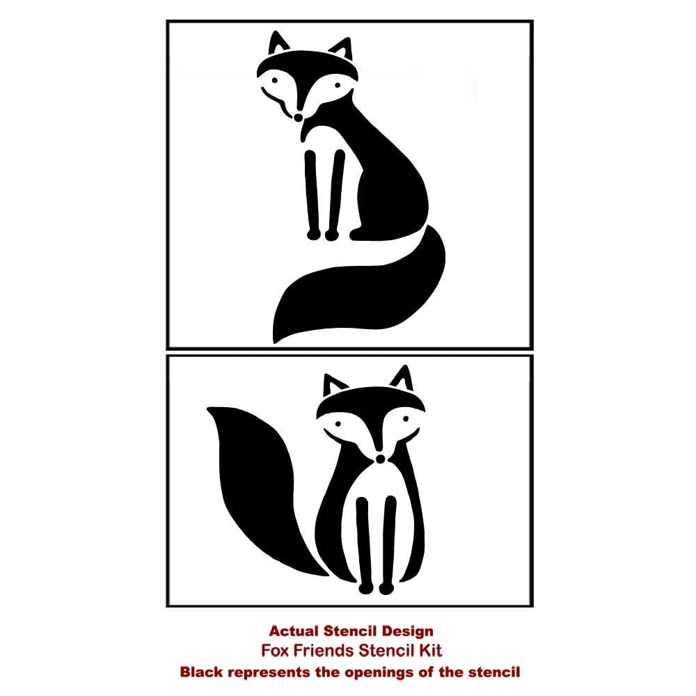 fox-friends-wall-pattern-nursery-stencil-kit