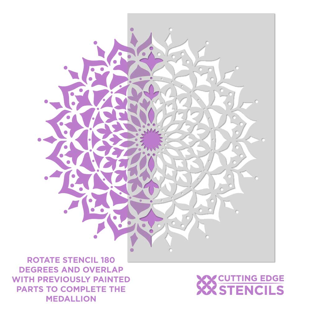 mandala stencils