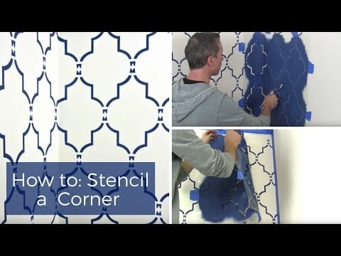 Marrakech Trellis Allover Stencil