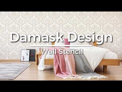 Anna Damask Stencil