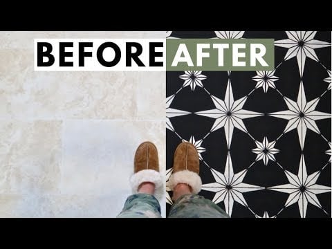 Star Tile Stencil