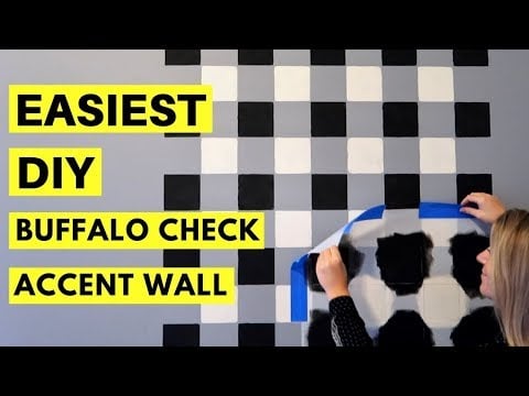 Buffalo Checks Allover Stencil