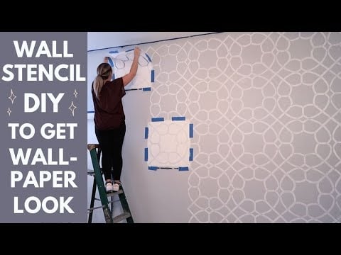 Coco Trellis Allover Stencil