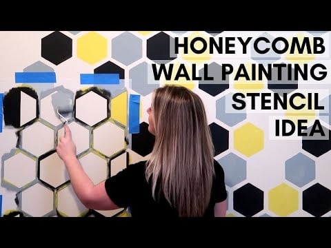 Honeycomb Allover Stencil