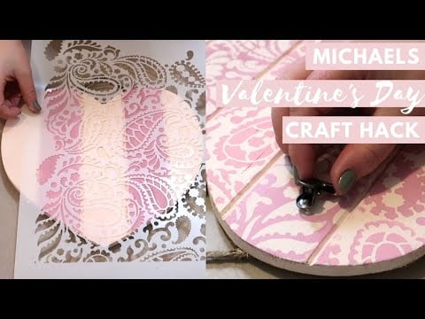 Paisley Craft Stencil Size: Small